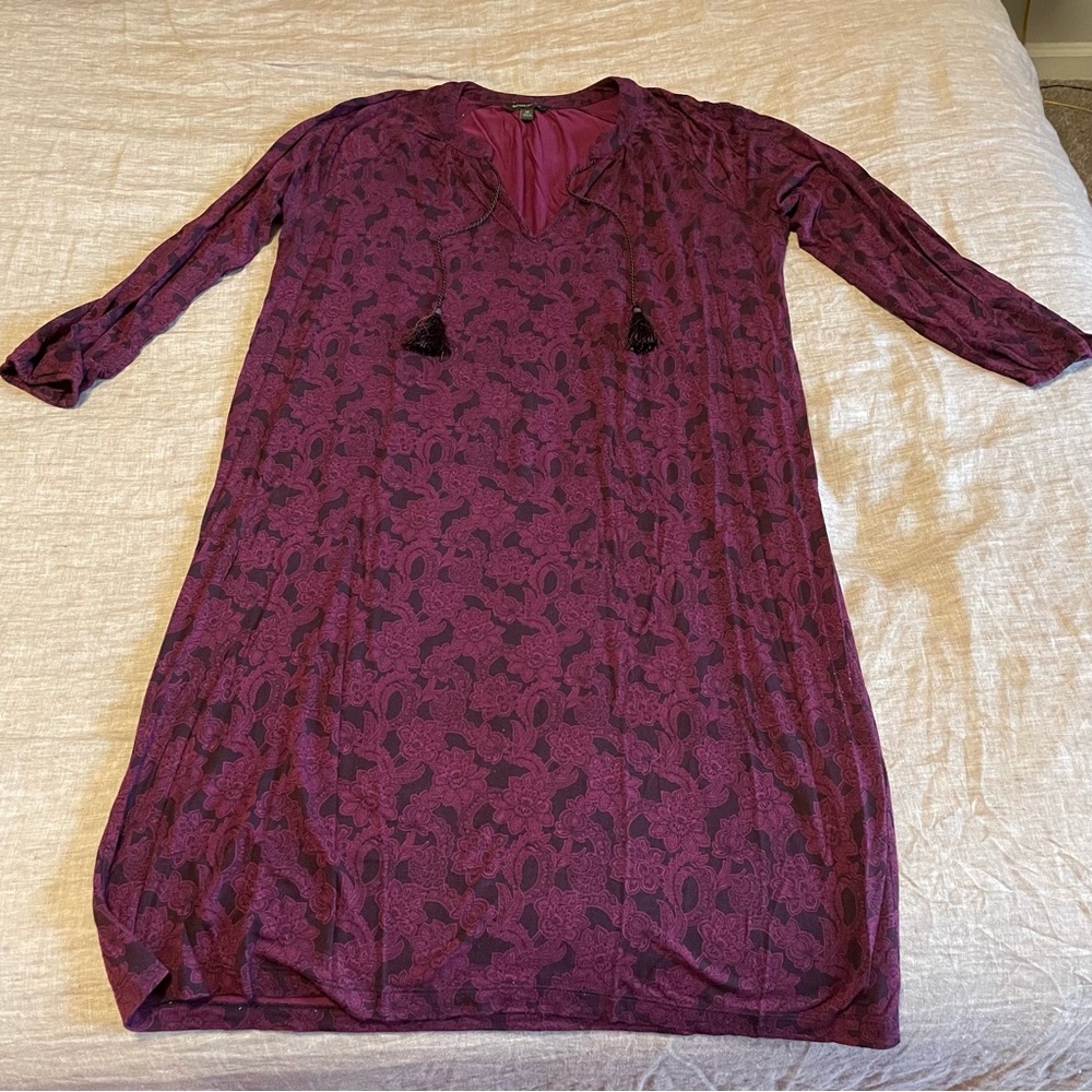 Purple Banana Republic dress